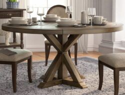 Round Wood Living Room Table