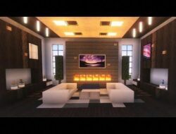 Minecraft Living Room Design Tutorial