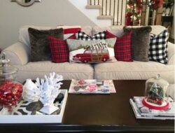 Buffalo Plaid Christmas Living Room
