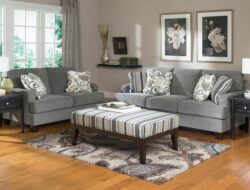 Ashley Furniture Gray Living Room Set