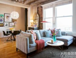 Loft Style Living Room Design