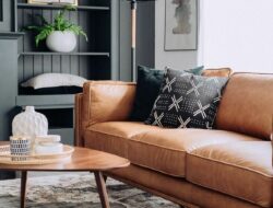 Tan Couch Living Room Decor
