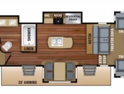 Fifth Wheel Floor Plans With Front Living Room