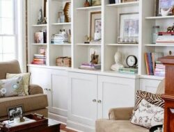 Ideas For Decorating Built In Shelves In Living Room