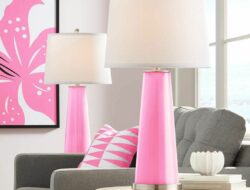 Pink Living Room Lamp