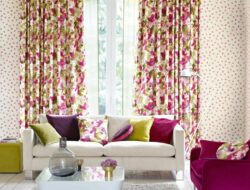 Living Room Curtains With Matching Pillows