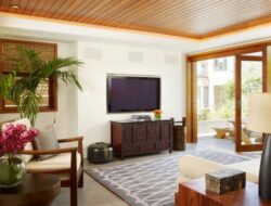 Wooden Ceiling For Living Room