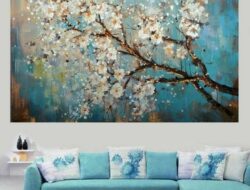Floral Paintings For Living Room