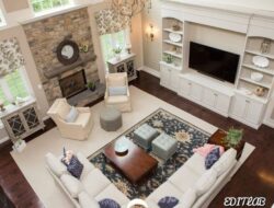 How To Layout Living Room With Fireplace And Tv