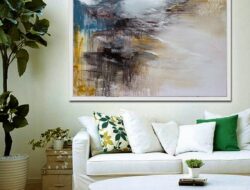 Large Canvas Paintings For Living Room