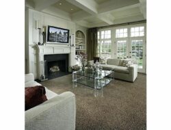 Light Brown Carpet In Living Room