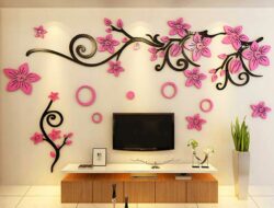 Flower Wall Stickers For Living Room