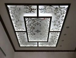 Glass Ceiling Design For Living Room