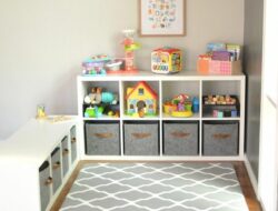 Toddler Playroom In Living Room