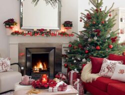 Living Room Christmas Decorations Images