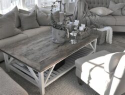 Living Room Table Grey