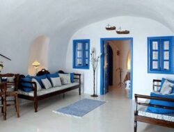 Santorini Inspired Living Room