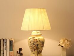 Ceramic Living Room Table Lamps