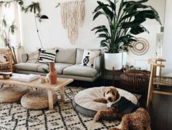 Modern Bohemian Style Living Room