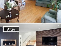 Living Room Decor Before And After