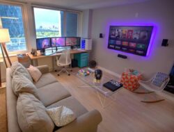 Living Room Setup Gaming
