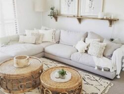 Simple Bohemian Living Room