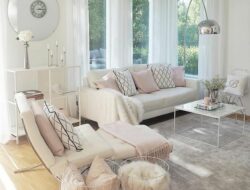 Bright White Living Room
