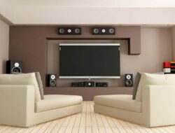 Living Room Home Cinema Design