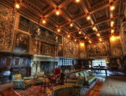 Living Room At Hearst Castle California