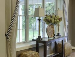 Living Room Window Treatments For Bay Windows