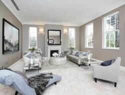 Silver Carpet Living Room