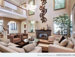 High Ceiling Living Room Decorating Tips
