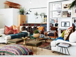 Living Room Eclectic Style