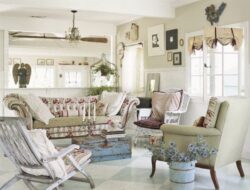 Vintage Shabby Chic Living Room Furniture