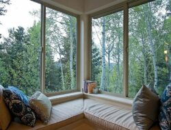Living Room With Corner Windows