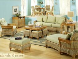 Indoor Wicker Living Room Furniture