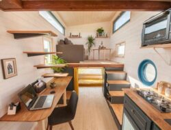 Tiny House With Loft Living Room