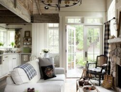 Rustic Cottage Style Living Room