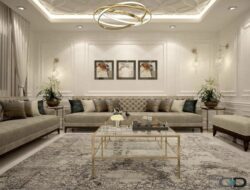 Elegant Living Room Ceiling Designs
