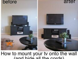 How To Hide Tv Wires In Living Room