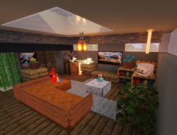 Small Minecraft Living Room