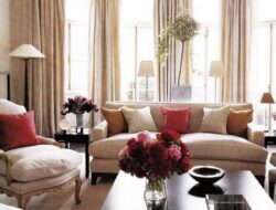 Red And Taupe Living Room Ideas