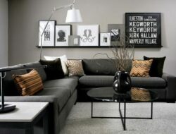 Black Gray Living Room Ideas