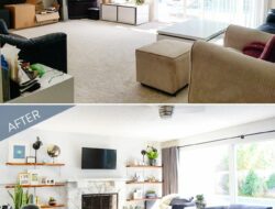 Before After Living Room Makeovers