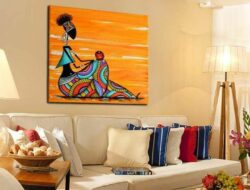 African Paintings For Living Room