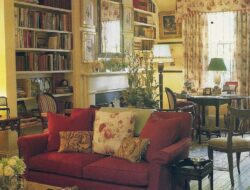 Modern English Country Living Room