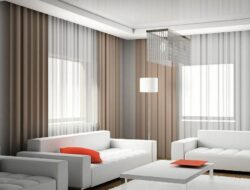 Living Room Modern Curtain Designs