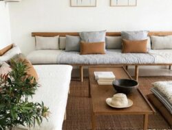 Earthy Minimalist Living Room