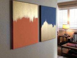 Easy Diy Paintings For Living Room