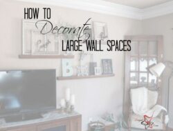 What To Put On A Large Living Room Wall